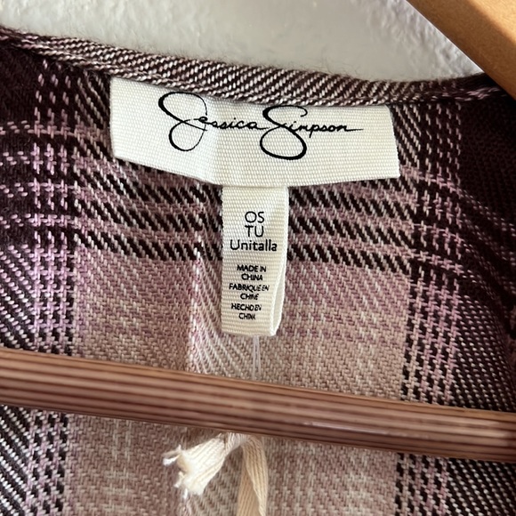 Flannel Blanket Shawl Cardigan Wrap Poncho - Picture 3 of 6